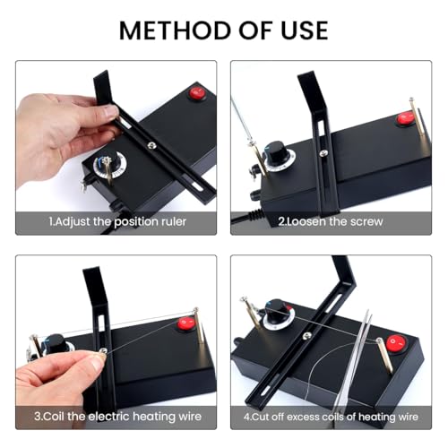 Serplex® Electric Fabric Cutter Nickel Wire Heating Fabric Cutter Hot Wire Cutter for Fabric, Lace, Rope, Silk, Nylon, Cotton Fabric, Plug and Go, Quick Heat Up Serplex® Electric Fabric Cutter Nickel Wire Heating Fabric Cutter Hot Wire Cutter for Fabric, Lace, Rope, Silk, Nylon, Cotton Fabric, Plug and Go, Quick Heat Up